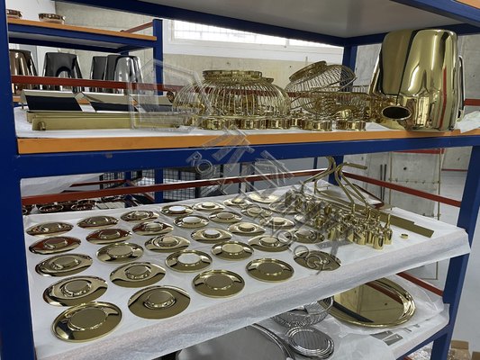 ZrN Zirconiumnitride PVD Gold Coating Machine Kathodische boog Voor ZrN