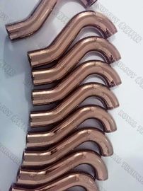 Metal Rose / Gold Pipes Vacuum PVD Coating Services voor badkamerfittingen
