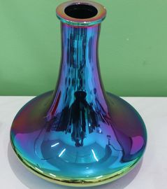 Het Vacuümplateren van het kristalglas, Glasasbakje, de deklagen van de de regenboogkleur van glasshisha PVD