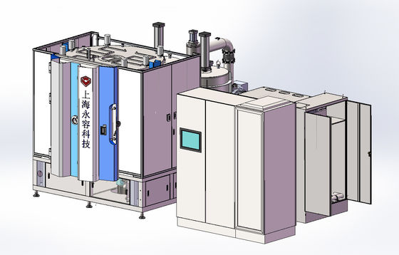 Het Platerenmachine van messingstapkranen PVD, SS de Deklagen van Buistapkranen PVD