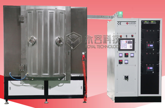 Goede prijs. Magnetron Sputtering PVD Vacuum Coating Machine IPG Blue MF Sputtering Machine online