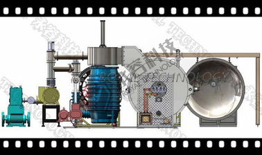 Goede prijs. Hoge Vacuüm het Metalliseren Deklaagmachine, Magnetron die + verdampingsdeposito sputteren online
