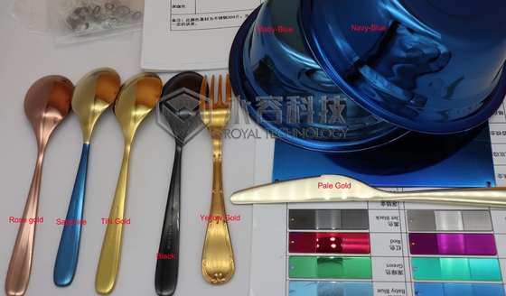 Goede prijs. Goud, Messing, Zwarte, Rose Gold, Chrome, Blauwe, Rode, Groene, Purpere & Grijze PVD online