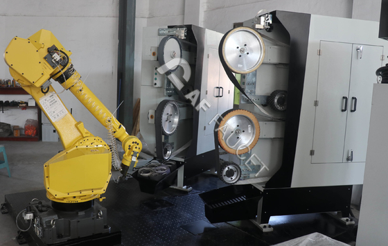 Malende Machine van de tapkranen de Industriële Automatische Robot met 2 Robotcel