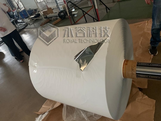 Cigarettenverpakkingspapier R2R-papiercoatingsmachine Aluminiummetallisatie Verdamping