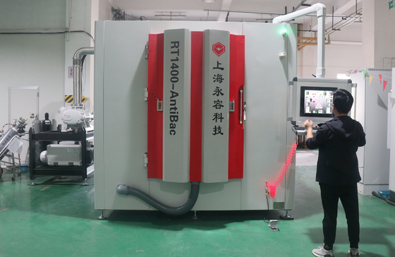 ZrN PVD Gold Coating Machine, Zirkoniumnitride Gold Coating Service