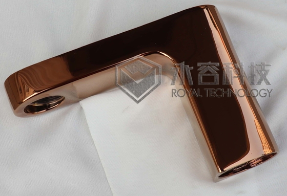 Titanium legering PVD vacuümcoating machine TiAlN Rose Gold roestvrij staal