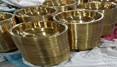 Gouden Vacuüm het Platerenmachine van het roestvrij staaltin, Gouden de Deklaagmateriaal van PVD voor Keukengerei