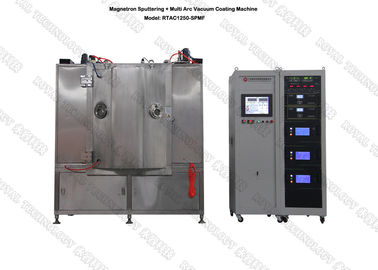 Goede prijs. MF Machine van de Magnetron de Sputterende Deklaag, MF die de Zwarte Installatie van de Filmdeklaag, Zwartachtige TiCN, CrC Film Vacuümcoater sputteren online