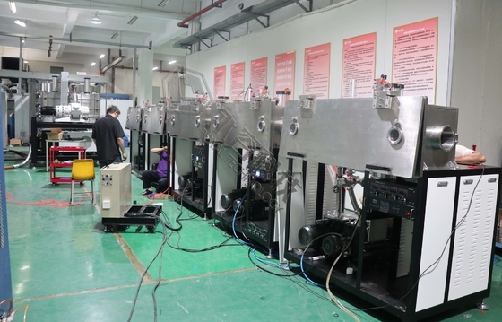 Goede prijs. Gewrongen basaltvezels, Gewrongen glasvezels, Gewrongen koolstofvezels Roll To Roll Inline Sputtering System online