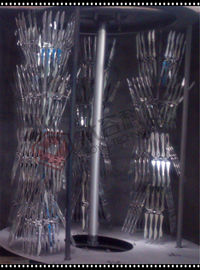 De plastic Machine van Bestek Vacuümmetalizing voor Beschikbare Plastic Lepel/Vork