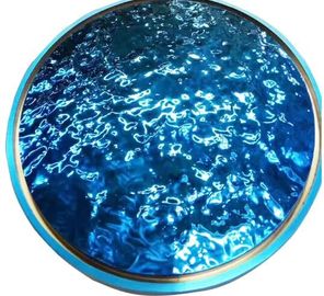 Blauwe Kleurenpvd Deklaag op metaaldelen, de blauwe de deklaagdienst van de messingslegering PVD