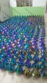 De Regenboog Decoratieve Deklagen van glasshisha, Glaswerkpvd Vacuümdeklaag, de Regenboogkleuren van het Glasasbakje