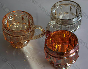 Vacuüm Ionenplaterenmachine, PVD-het Materiaal van het Tin Gouden Plateren, Glas amberdeklaag, de deklaagmachine van de Glas candel houder
