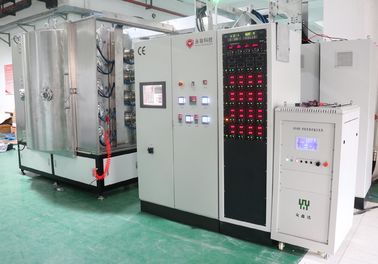 Goede prijs. ZrN Lichte Gouden deklaag op tapkranen, de Deklaagmachine die van Messingstapkranen PVD, het Ionenplateren Vacuümchrome van PVD Machine met een laag bedekken online
