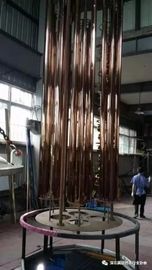 De Deklaagmachine van het roestvrij staaltitanium, het Grote materiaal van het meubilairpvd gouden plateren