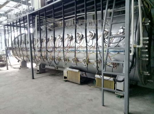 De horizontale Machine van de multi-Boogdeklaag voor SS Pijpen en SS Bladen, Roestvrij Steil Pijpen Gouden Plateren