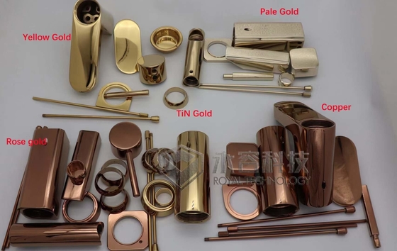 Goede prijs. Kranen Ware PVD Decoratieve Coatings ABS Messing en RVS Zink Sanitair Coatings online