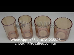 Lichte Amber Color op glaswerk