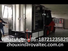 De 1st PVD-machine bouwde poalnd-Metaal Draad & Glas Lamppvd Plateren in