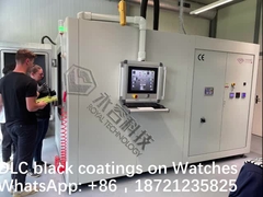 PVD DLC zwarte coatings op horloges