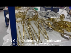 PVD TiN-goudcoatings voor keukengerei, PVD ZrN-goudcoatings