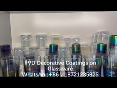 Hoog vacuüm glascoating machine PVD decoratieve coating systeem