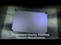 Forensisch vingerafdruk display vacuüm metalliseren machine