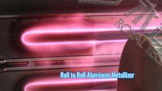 CPP-plastic film Roll-to-Roll aluminium metallisatie